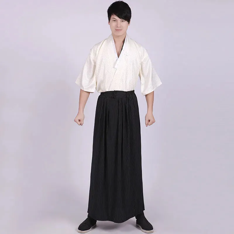 Esprit du Japon Kimono Samouraï Homme ensemble 2 pièces
