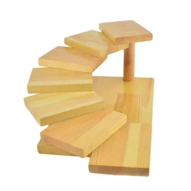 Japon style Sushi Stairs Kuramae présentoir sushi bois