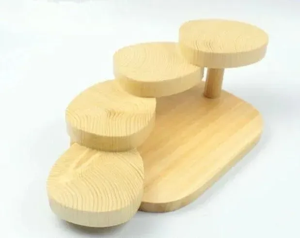 Japon style Sushi Shelf Shaka plateau bois
