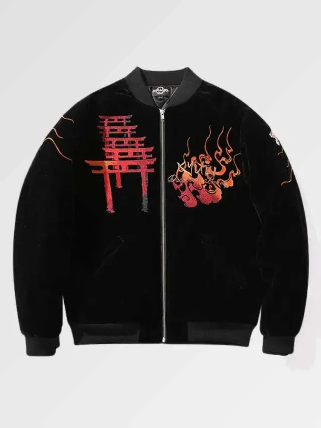 Japon style Sukajan Omotesando blouson brodé
