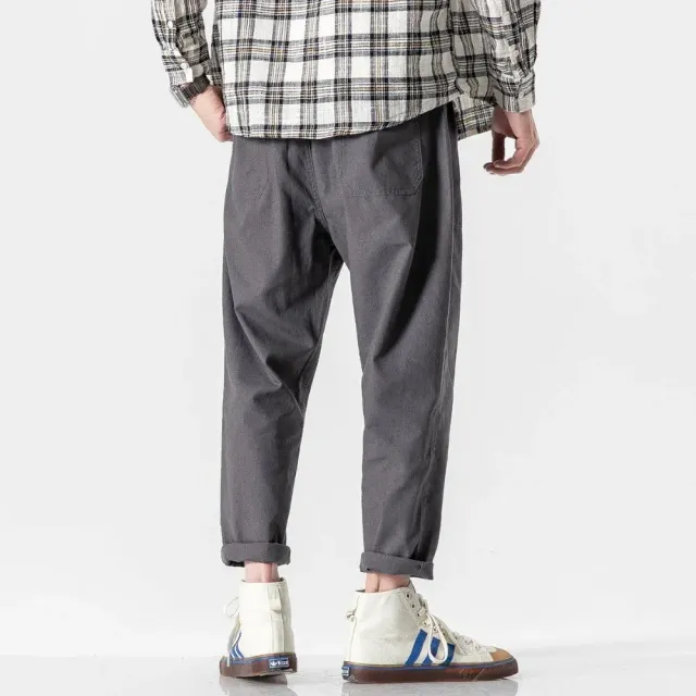 Japon style Asumi pantalon confort coupe ample