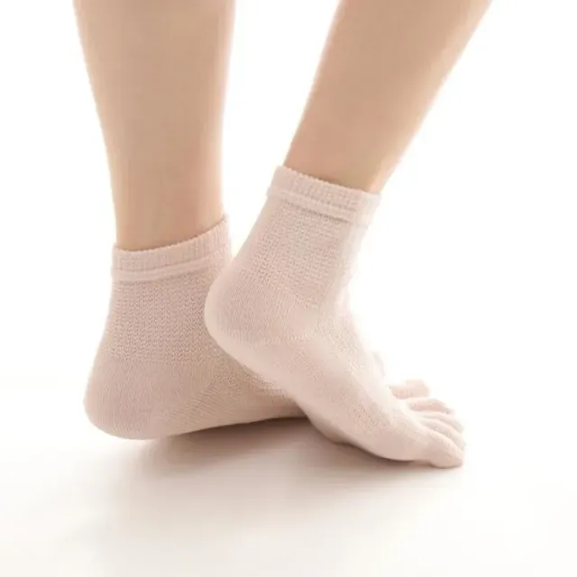 Japon style chaussettes 5 doigts coupe basse