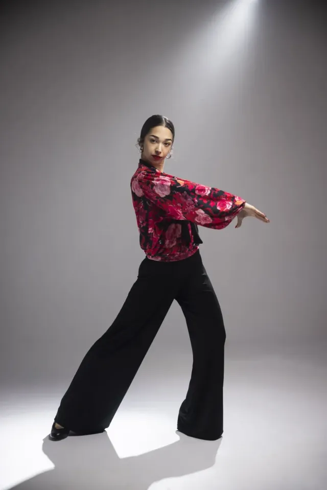 Casino pantalon danse point élastique adulte
