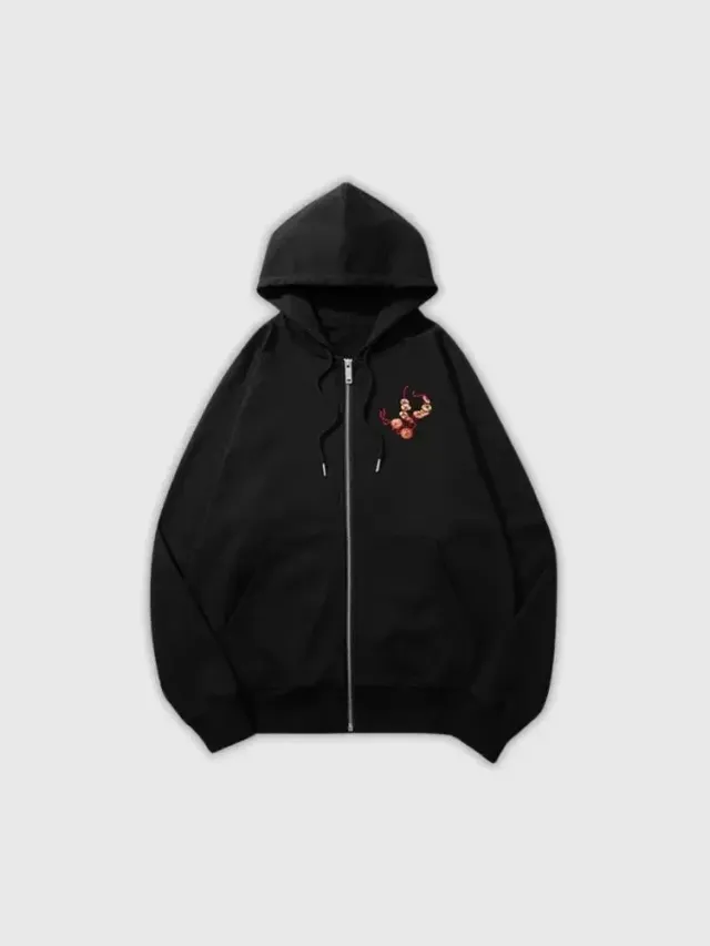 Japon style Shakino sweat tigre brodé