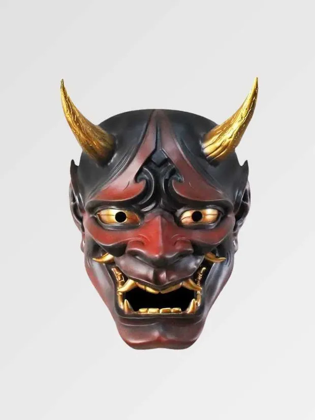 Esprit du Japon masque japonais démon Hannya résine