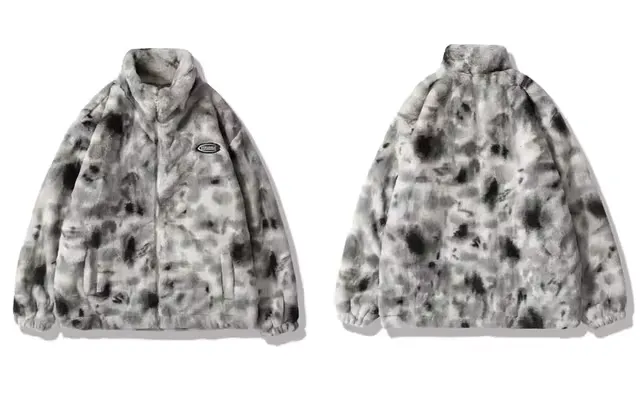 Japon style Harajuku Tie Dye polaire