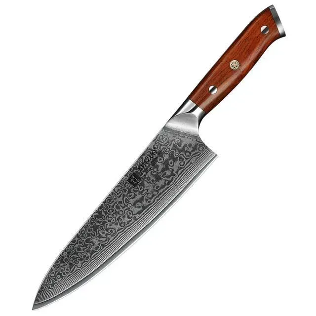 Japon style Gyuto Kitchen Knife Komainu 3 Shapes couteau de cuisine