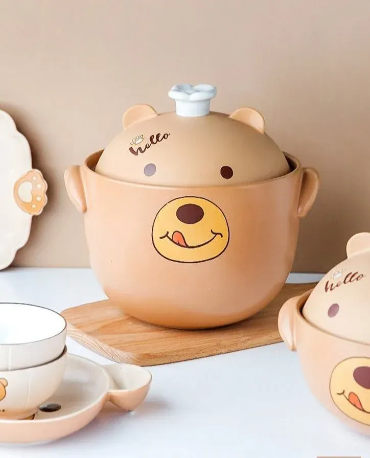 Japon style Machiko pot tempura terre cuite
