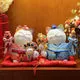 Esprit du Japon maneki neko kimono bleu porcelaine 15 cm