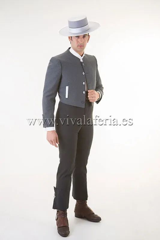 Viva La Feria Superfresh costume campero gris marengo