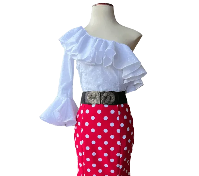 VIVA LA FERIA-MODA FLAMENCA blouse flamenca