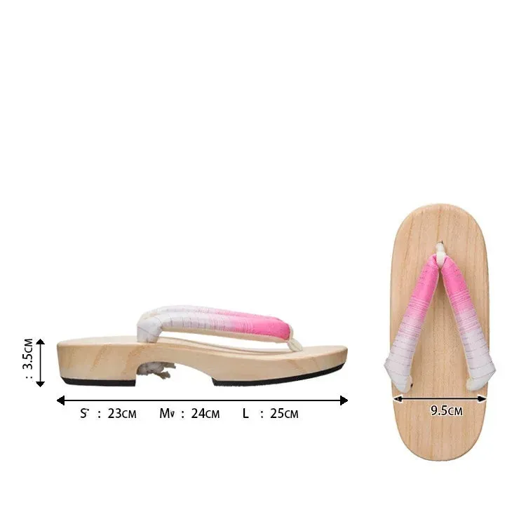 Esprit du Japon Tong japonaise geta en bois