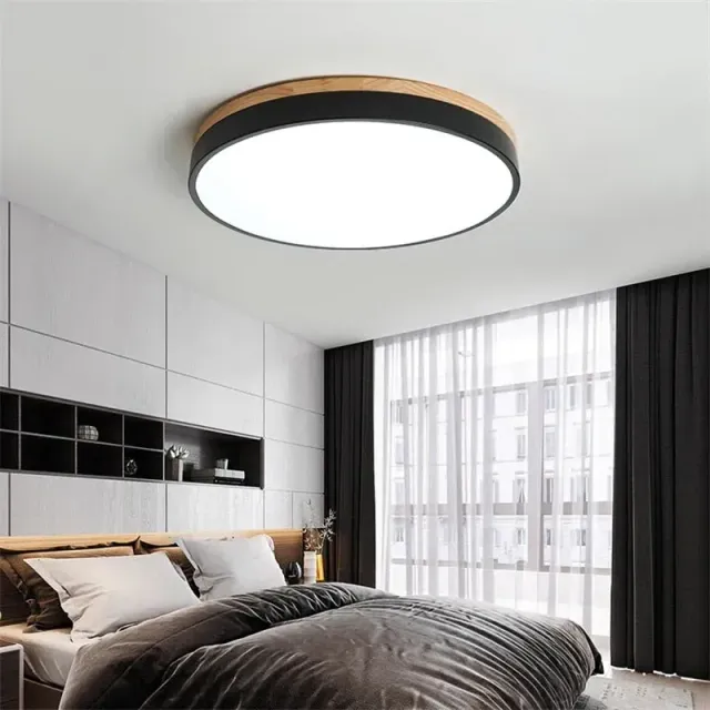 Japon style plafonnier rond
