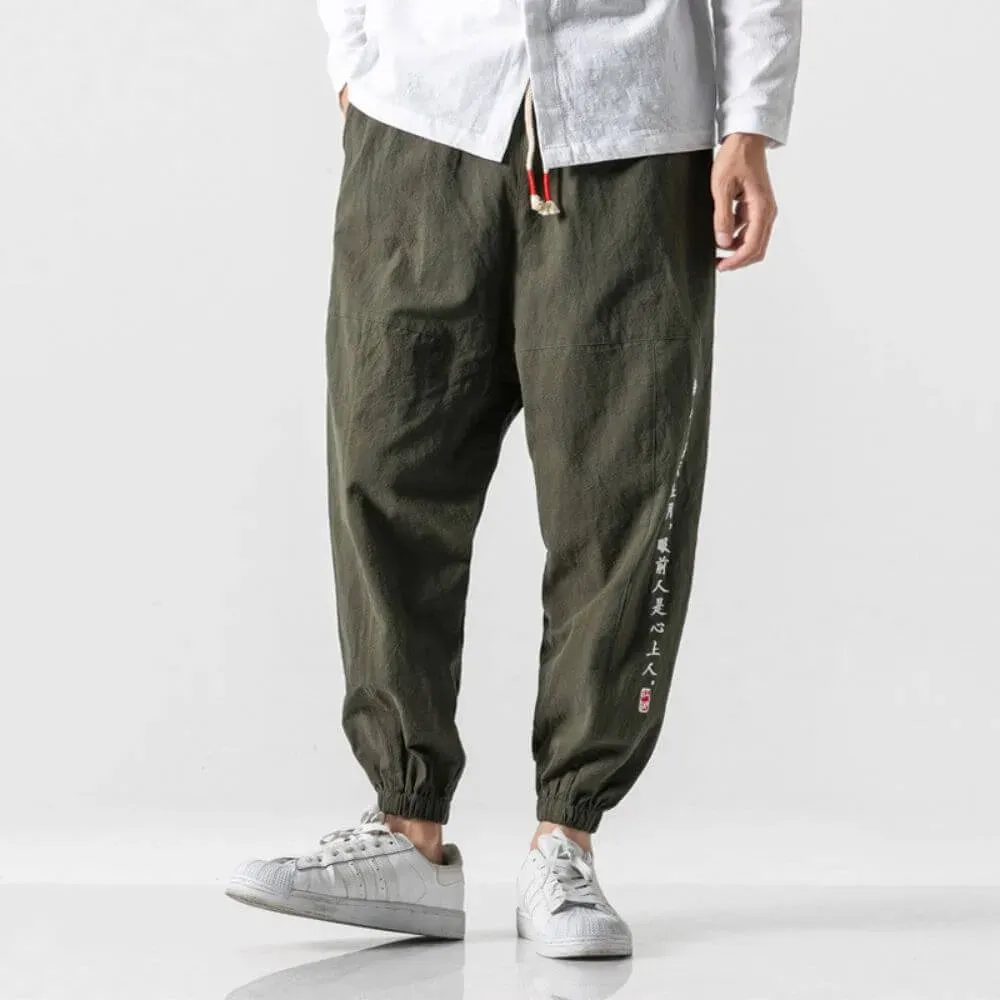 Japon style Shun pantalon japonais confort