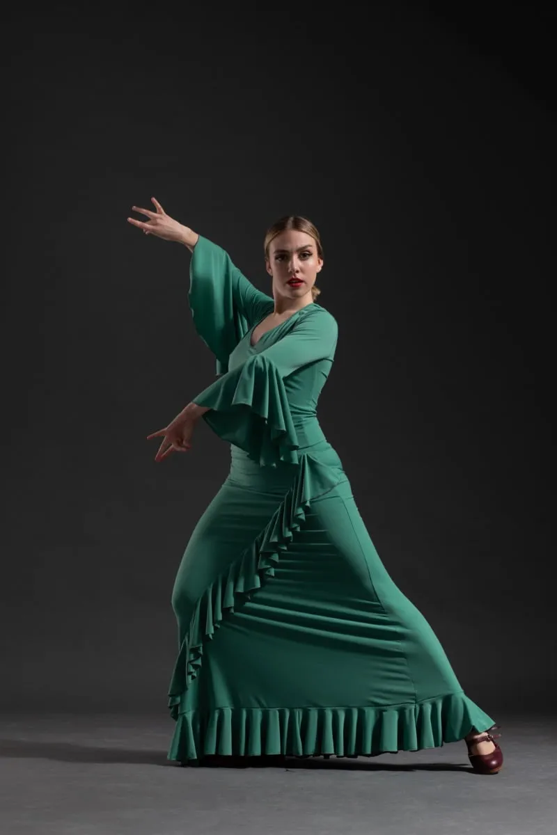VIVA LA FERIA-MODA FLAMENCA Aldea top flamenco femme