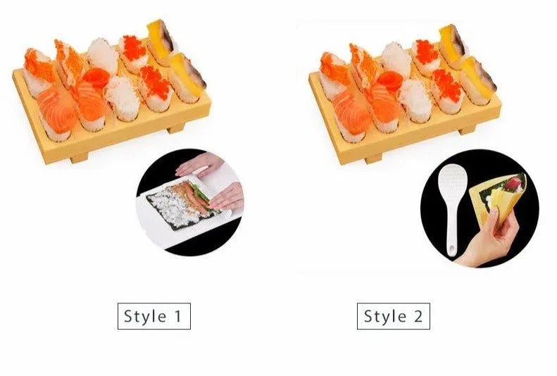 Japon style Nigiri Mold Pack moule à sushi 8 nigiris plastique