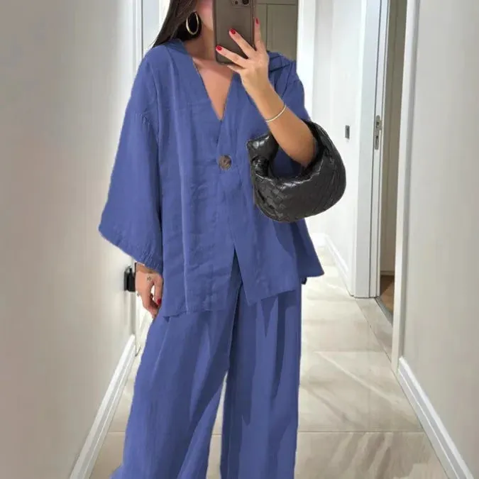 Esprit du Japon Ensemble kimono femme ample polyester