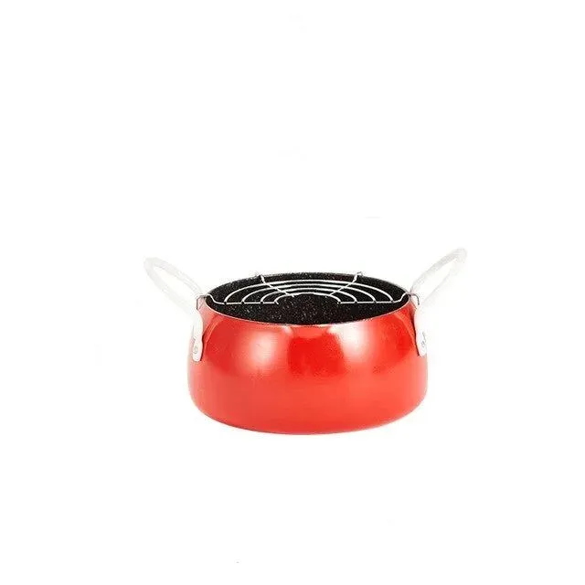 Japon style Tochigi pot à tempura friture japonaise