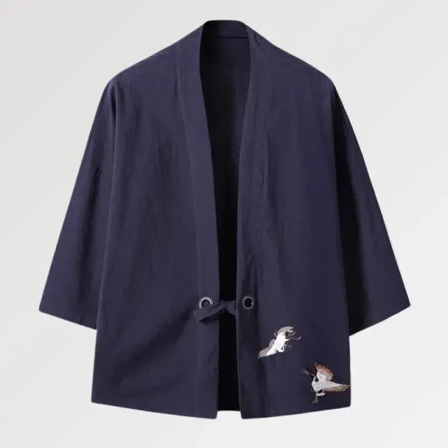Japon style Kogino veste kimono homme coupe ample