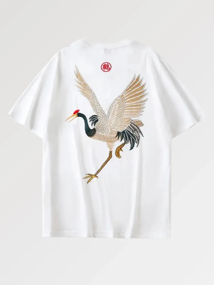 Japon style Tee Shirt Grue Japonaise ‘tsugaru’