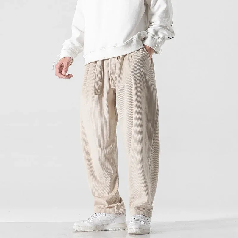 Japon style Yushiko pantalon velours côtelé