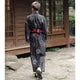 Esprit du Japon Kimono Homme Moderne Constellation yukata noir