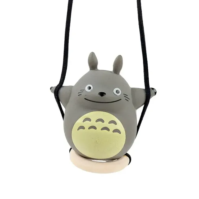 Japon style Totoro Balançoire figurine déco artisanale
