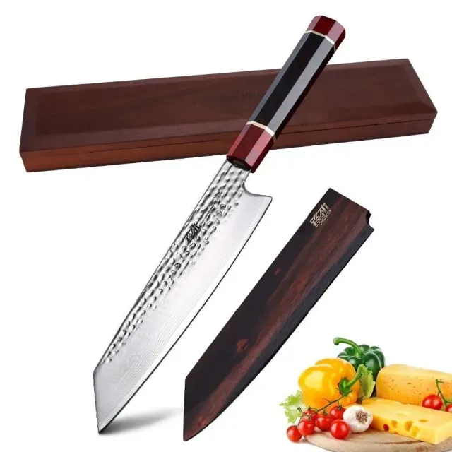 Japon style Ise Kiritsuke Damascus couteau damas VG10