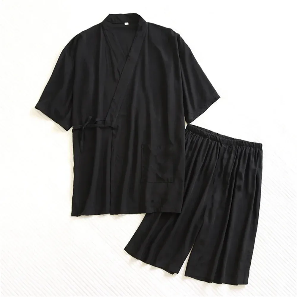 Japon style Jinbei Léger Homme vêtement japonais