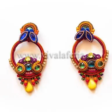 Candela de Reina Onuba boucles flamenca artisanales