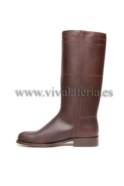 VIVA LA FERIA Bota campera botte camarguaise en cuir