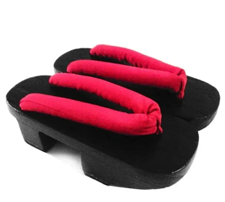 Japon style Geta japonaise sandales bois artisanales