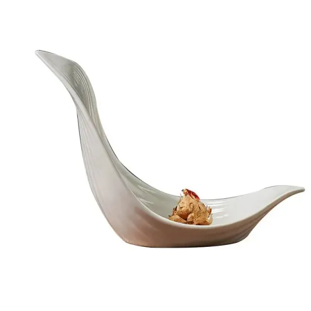 Japon style Kazashi assiette irrégulière céramique