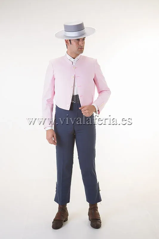 VIVA LA FERIA Modelo 500 Rayas Rosa costume campero