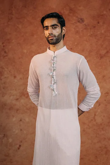 Rahul Mishra Toucan Kurta brodé main