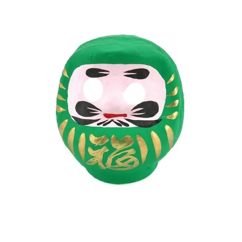 Japon style poupée Daruma porte-bonheur artisanal