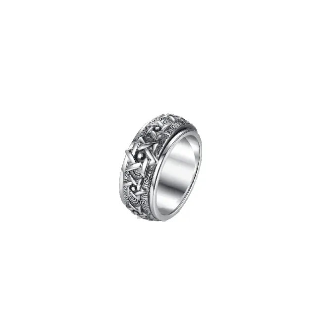 Japon style bague homme artisanale tradition