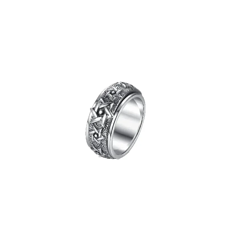 Japon style bague homme artisanale tradition
