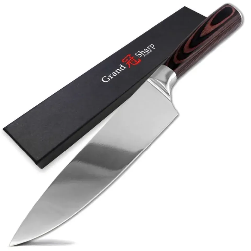 Japon style Damascus Knife Ena couteau japonais damas