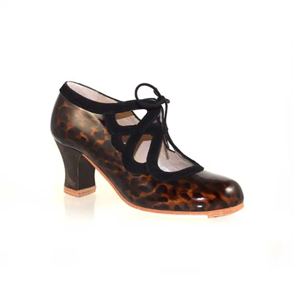VIVA LA FERIA-MODA FLAMENCA Jade chaussures danse flamenco lacets