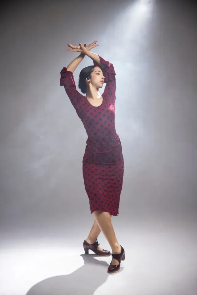 VIVA LA FERIA-MODA FLAMENCA Bangui jupe flamenco imprimée