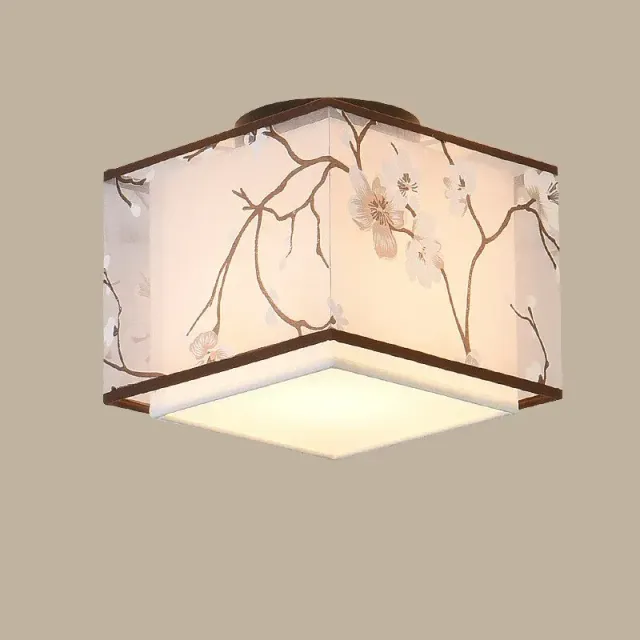 Japon style lampe traditionnelle japonaise motifs fleuris