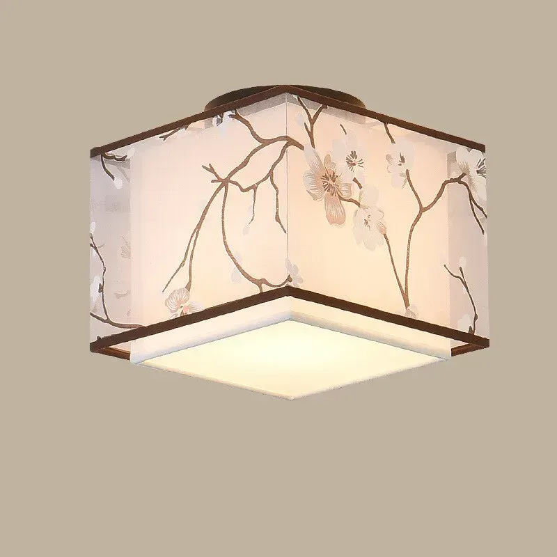 Japon style lampe traditionnelle japonaise motifs fleuris