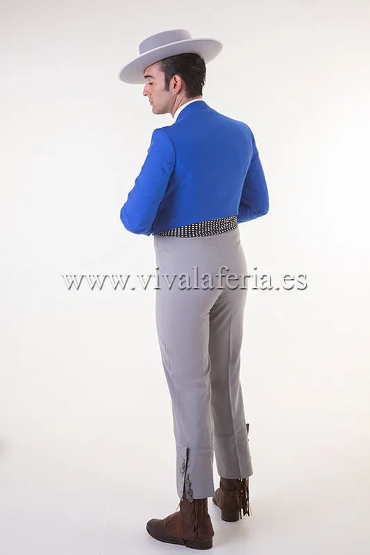 VIVA LA FERIA Nuevo Azulina costume campero homme