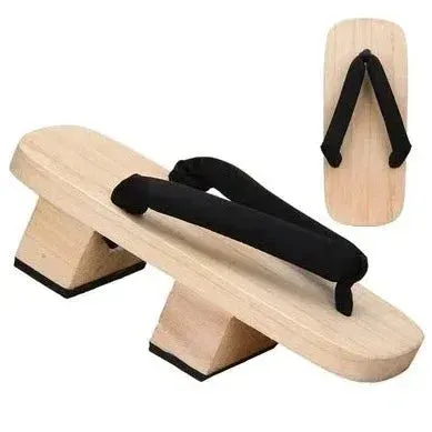 Japon style geta chaussures japonaises bois