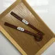 Esprit du Japon baguettes japonaises gravées bois paire