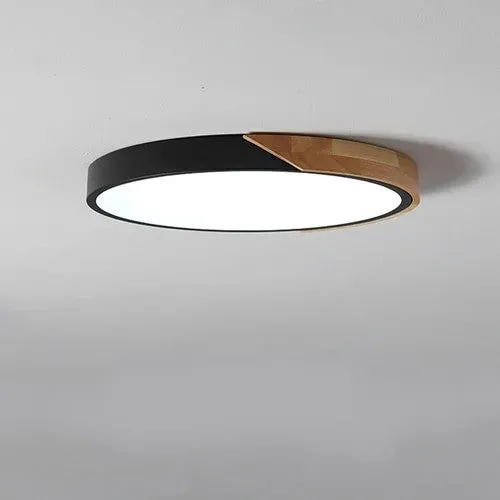 Japon style Plafonnier Bois Design luminaire bois