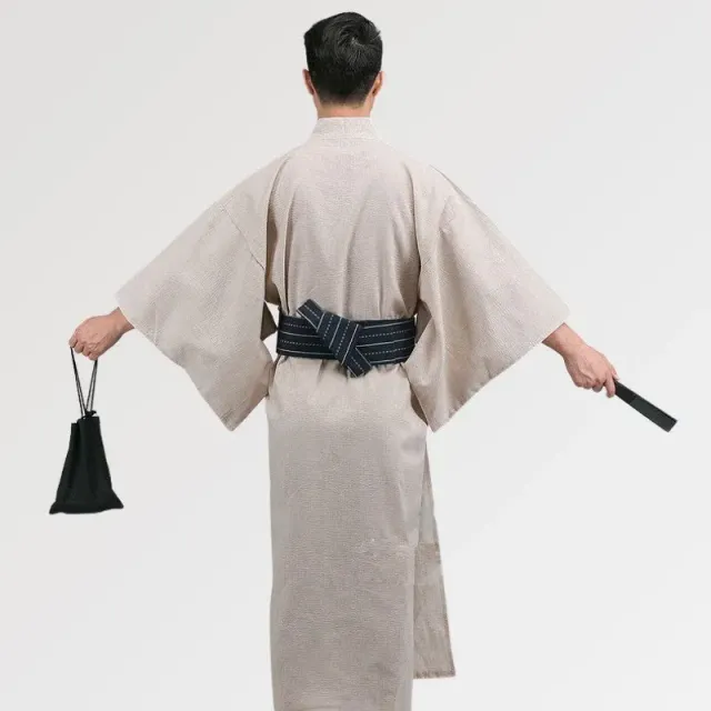 Japon style Yukata Homme Grande Taille ‘akiruno’ yukata homme