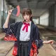 Esprit du Japon veste haori sanctuaire bleu nuit motif archive