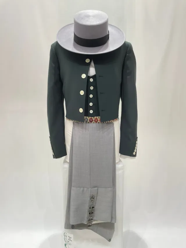 Viva La Feria Campero costume court vert